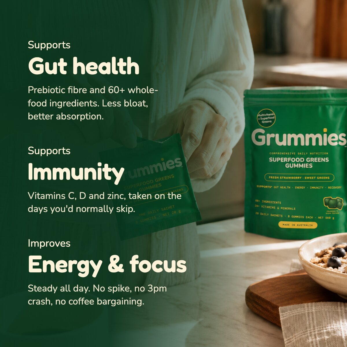 Grummies Superfood Gummies